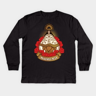 VIRGEN DE JUQUILA MADRE MÍA Kids Long Sleeve T-Shirt